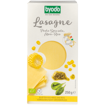 BIO lasagne bezlepkové 250 g Byodo